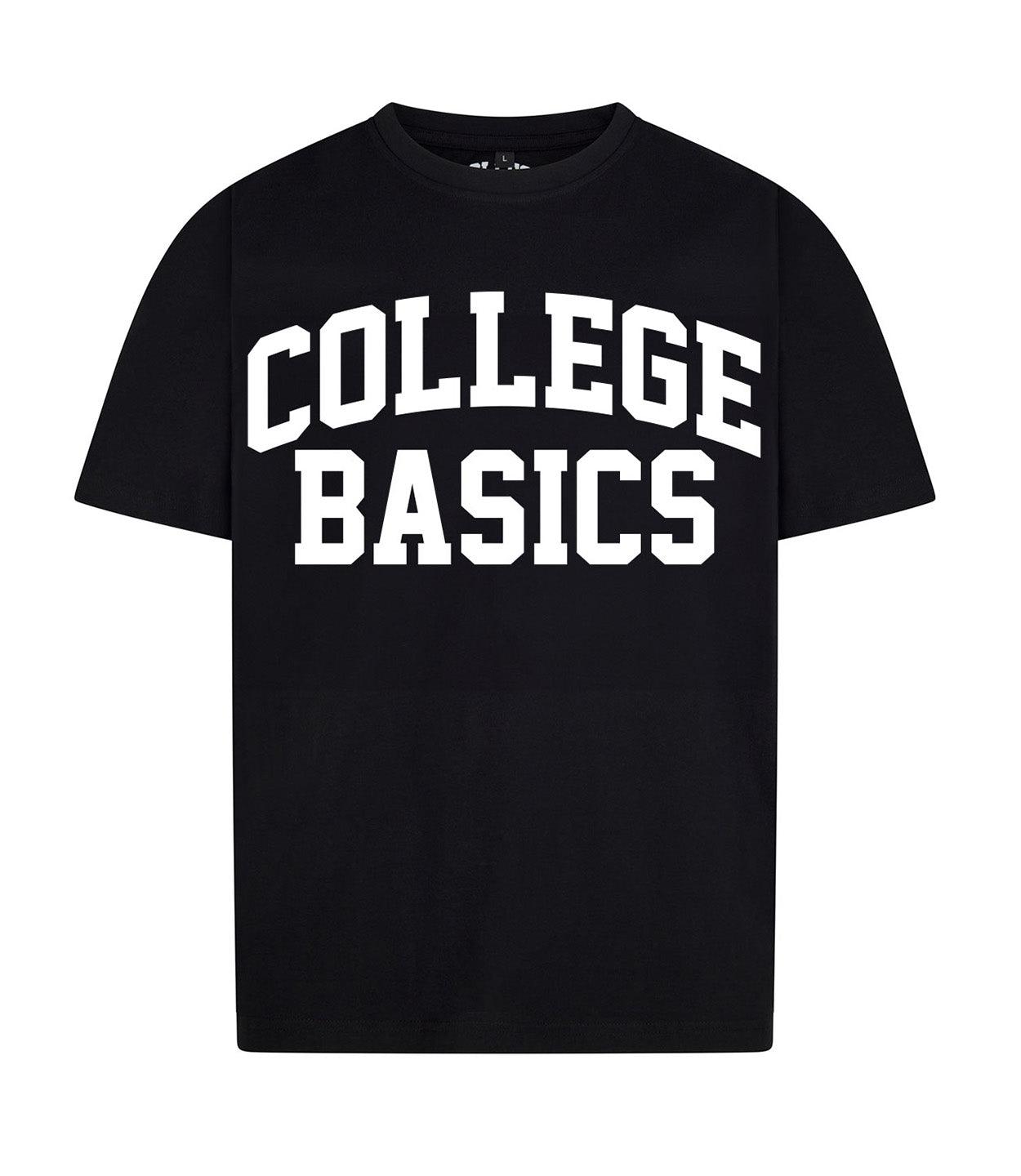 COLLEGE BASICS® - Basic - Oversize T-Shirt [black/white]